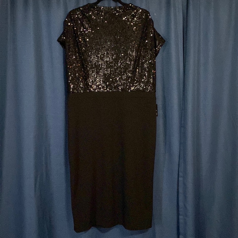 Express Black special occasion sequin dress